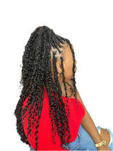 Load image into Gallery viewer, %100 human hair locs for temporary use only