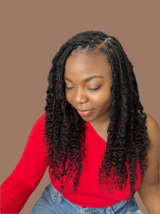 %100 human hair locs for temporary use only